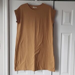 Madewell Oversized 100% Cotton Boyfriend T-Shirt Dress Size S